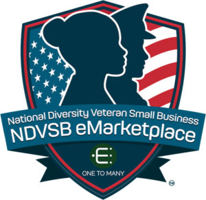 National Diversity Veteran Small Business NDVSB eMarketplace badge