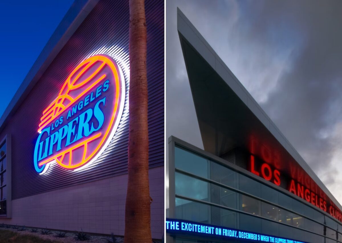 la clippers training facility exterior